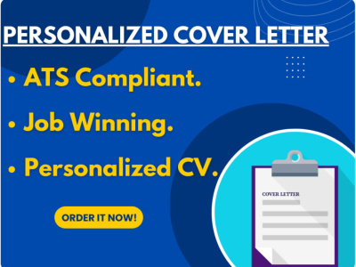 A job winning cover letter within 1 day