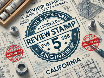 Professional civil engineer work