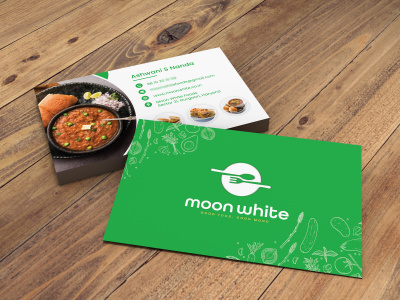 An outstanding modern unique business card for your business or services
