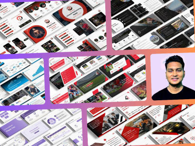 A Professional Pitch deck Presentation, PPTX, Google Slides, Canva