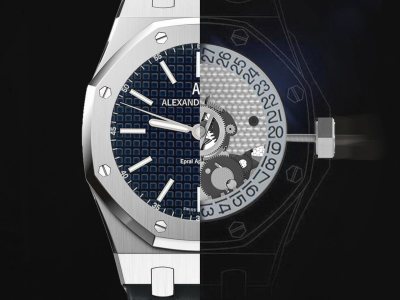 A luxury 3d watches design, watch animation, wristwatch design, Blender 3D