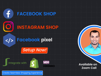Setup and fix all issues related to Facebook and Instagram shop