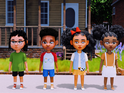 A beautiful 3d children's animation!