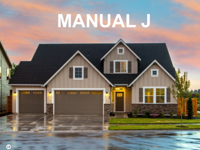 A Manual J,S,D load calculation report for your home