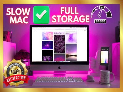 Clean up icloud Storage, speed up slow apple laptop, macbook, mac Computer