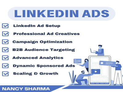 LinkedIn Ads Expert & Media Buyer for LinkedIn Advertising and management.