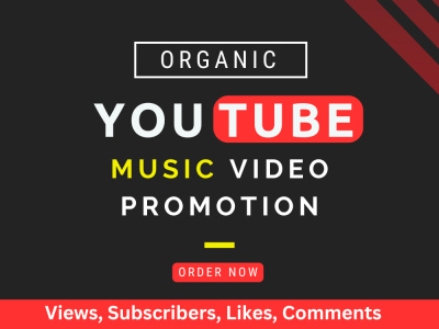 Fast organic youtube music video promotion