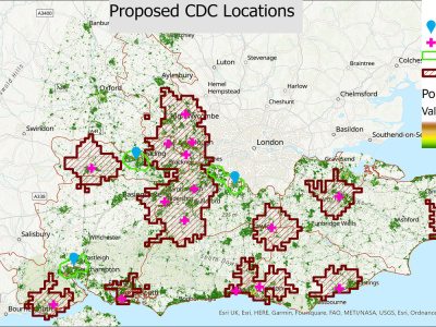 Perform geospatial and machine learning modeling for business decisions