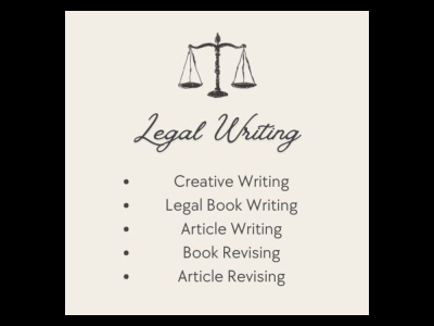A professional legal blog and book writing