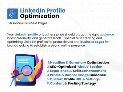 Professional LinkedIn profile optimization customized for your industry