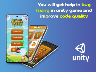 Help in bug fixing in unity game and improve code quality