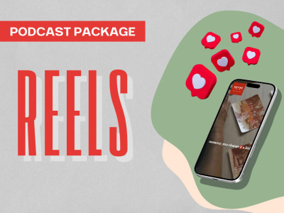 Up to 3 reels for your podcast episode
