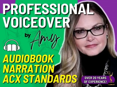 A Professional Audiobook Voiceover for Fiction/Non-Fiction/Children's (ACX)