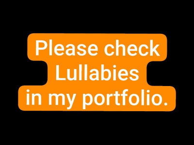 5 lullabies, calm music, music for meditation + loopable version if needed.