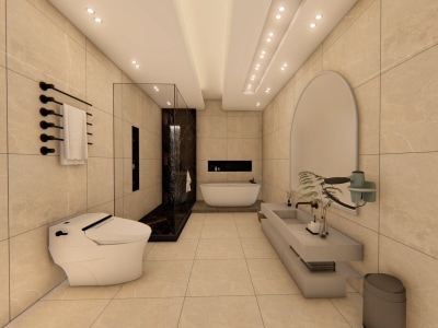 3D Photorealistic Rendering of your Bathroom | Washroom | Rest Room.