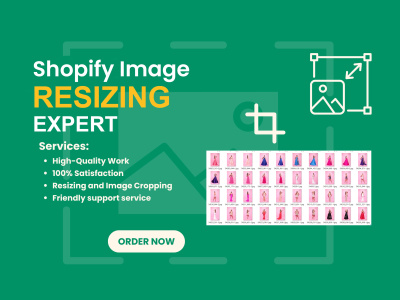 Professional Shopify Image Resizing and Cropping Services