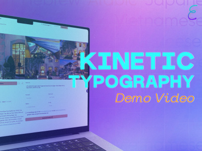 Motion Graphics Demo Video with Text Animation | Motion Graphics Video