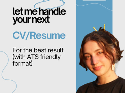 A professional Resume/CV (ATS friendly)