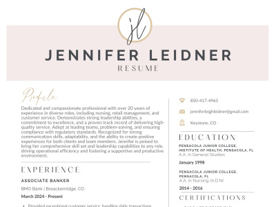 A fantastic resume creation from start to finish that guarantees' success