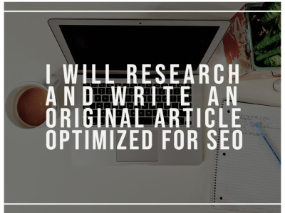 SEO article writing, blog post writing or content writing