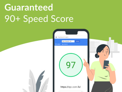 WordPress website speed optimization Expert with 95+ speed score guarantee