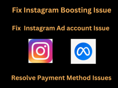 Fix instagram advertising restrictions, instagram post boost issues