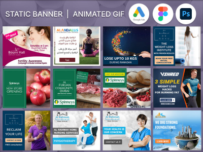 Premium Static Banner Design | Web, Social Media & Ad Campaigns