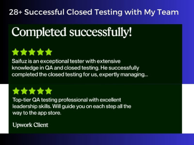 12 testers for 14 days closed testing, google play unique beta app testing