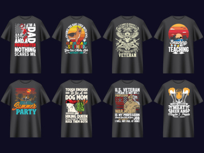 High quality t shirts designs for merch by amazon, etsy, printful and so on
