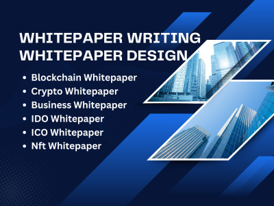 Project whitepaper content white paper ICO business whitepaper