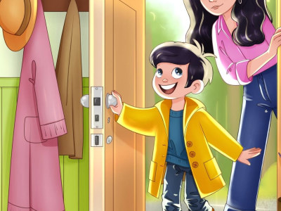 Illustrate a charming children’s book with unique characters