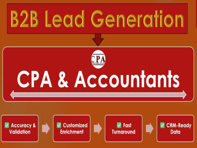CPA, CFP & Accountant Lead List and Email List Building