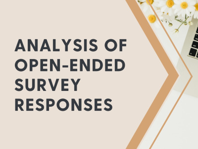 A Coding and Analysis of Open-Ended (free-text) Survey Responses