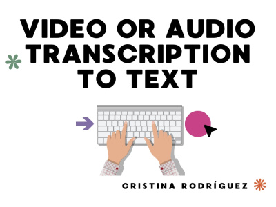 Accurate Transcription of Audio, Video to Text. In Spanish