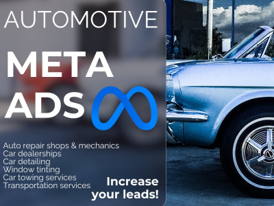 Your Meta Ads Setup and Management for your Automotive ads, Lead Gen