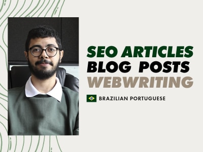 A SEO Article or Blog Posts in Brazilian Portuguese