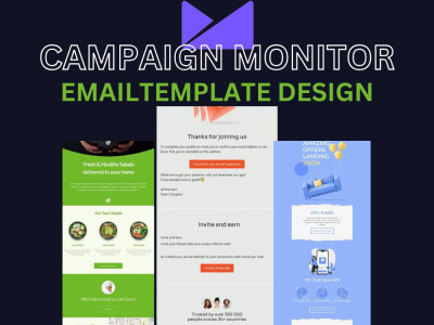 An Editable Campaign Monitor Drag & drop  Email Newsletter Template