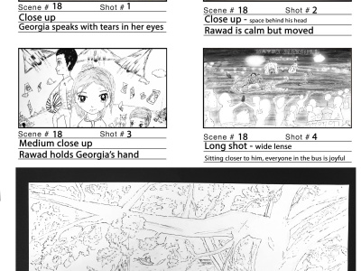 An A to Z storyboard for your movies - Per Page Pricing