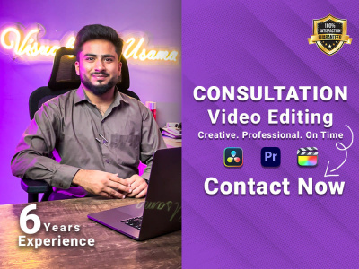 Adobe Premiere Pro, After Effects, DaVinci Resolve Expert Video Editor