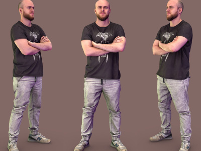 3d metahuman 3d hyper realistic double digital human avatar realistic model