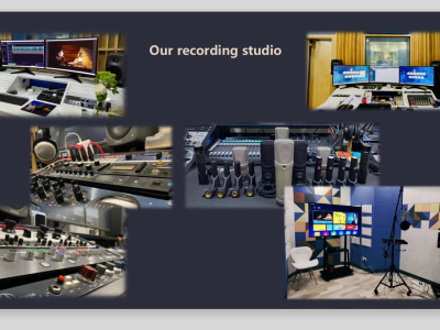 I provide sound design and mixing services for film and animation.