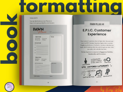 Expert Book Formatter | Book Interior Layout Design | Ebook Formatting KDP