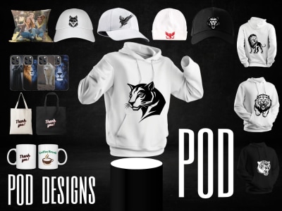 Unique Print On Demand Designs: T-Shirts, Merch, Mugs, Shopify & More!