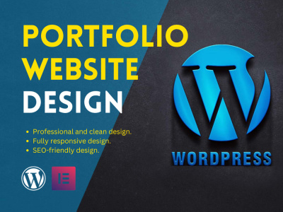 WordPress Portfolio Website | Personal Website | Resume Website | Elementor