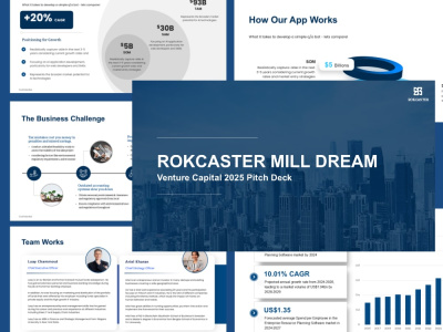 A Custom and Professional Presentation or Pitch Deck Design