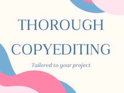 Excellent copyediting services to fit your goal