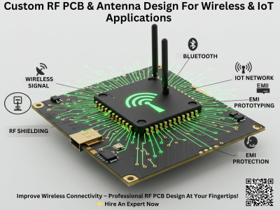 A Custom RF PCB & Antenna Design for Wireless & IoT Applications