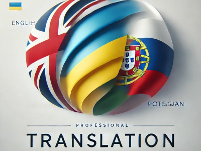 Professional Translation: English ↔ Russian, Ukrainian & Portuguese