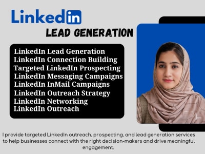 LinkedIn Outreach, LinkedIn Appointment Setting & LinkedIn Lead Generation