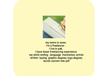 Professional article written or content written services